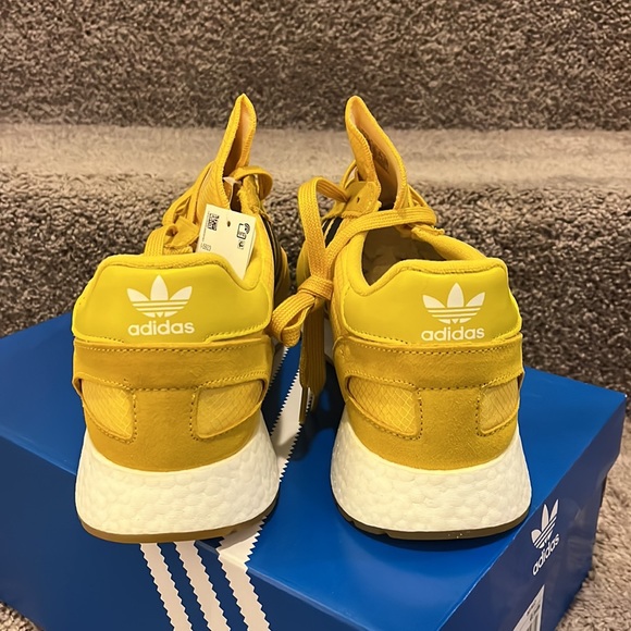 Adidas I-5923 Iniki Boost BD7612 Shoes Sneakers new yellow blue Men’s Sizes - Picture 8 of 12